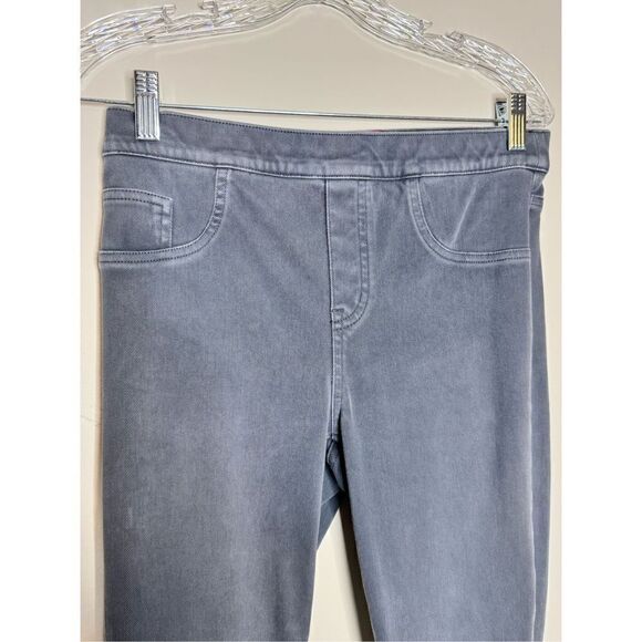 Spanks Jean-ish Ankle Leggings grey sz M - Picture 3 of 7